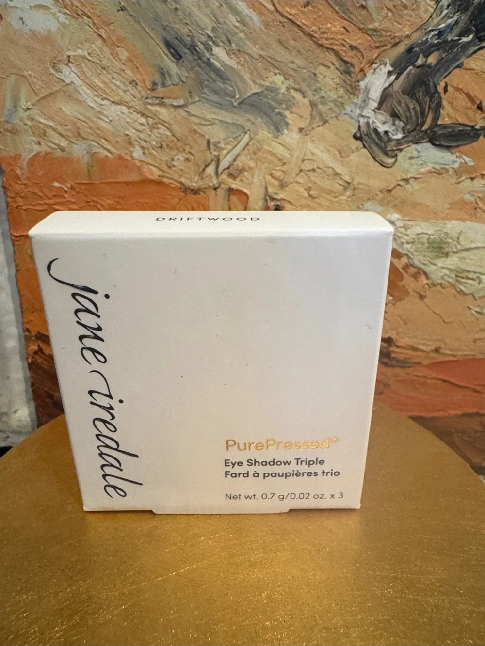 jane iredale PurePressed Eye Shadow Triple - Driftwood Trio NIB
